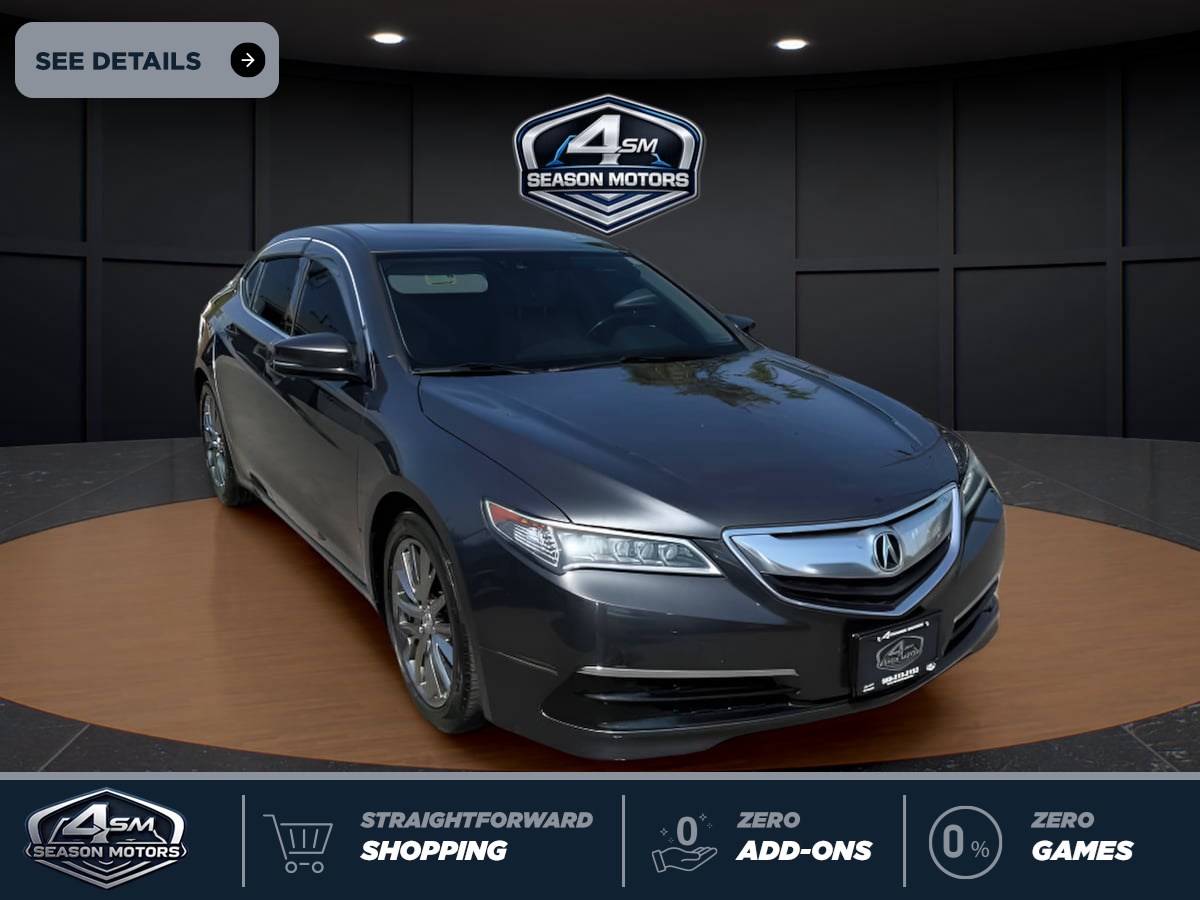 2016 Acura TLX Gris (Graphite Luster Metallic) Sedán Tracción delantera Automática