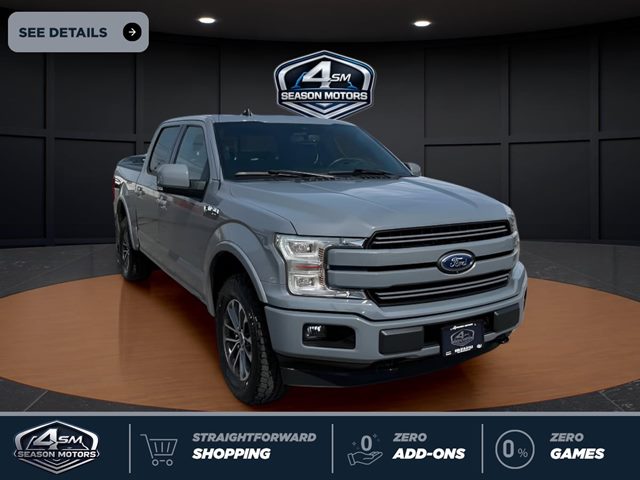 Abyss Gray Metallic 2019 Ford F-150 Pickup Truck Four-Wheel Drive Automatic