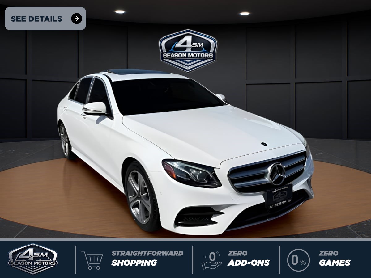 2018 Mercedes-Benz E 300 E300-4M