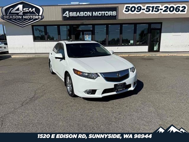 Bellanova White Pearl 2013 Acura TSX Sedan Front-Wheel Drive Automatic