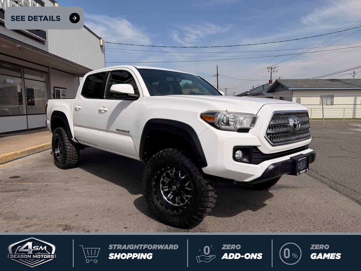 2017 Toyota Tacoma SR/SR5/TRD Off Road/TRD Sport/TRD Pro