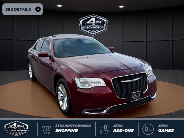 Velvet Red Pearlcoat 2016 Chrysler 300 Sedan Rear-Wheel Drive Automatic
