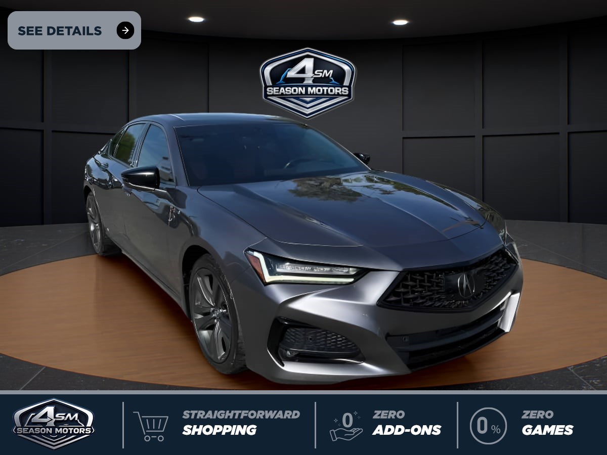  2021 Acura TLX SH-AWD with A-Spec Package   