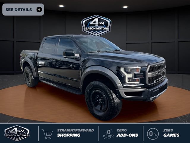 Shadow Black 2018 Ford F-150 Pickup Truck Four-Wheel Drive Automatic