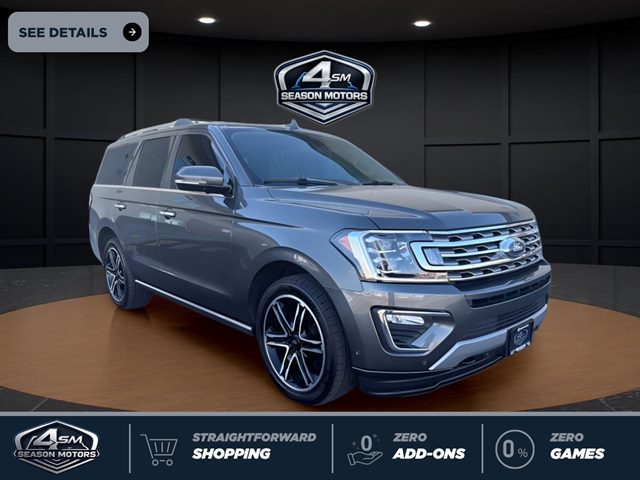 Gray (Magnetic Metallic) 2019 Ford Expedition SUV / Crossover Four-Wheel Drive Automatic
