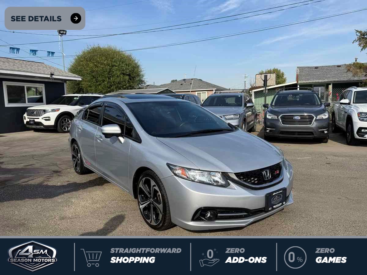 2015 Honda Civic Sedan Si
