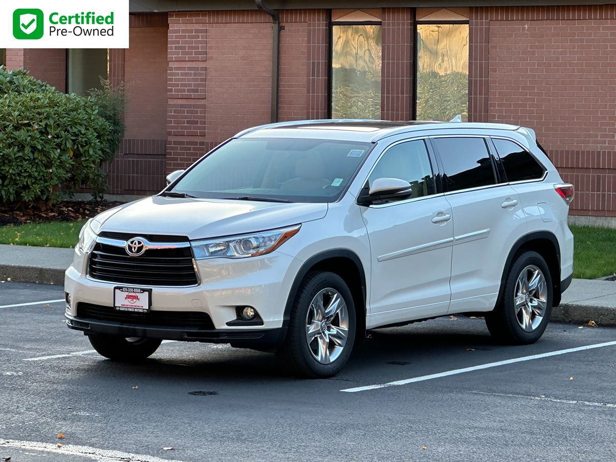 2014 Toyota Highlander Limited Platinum