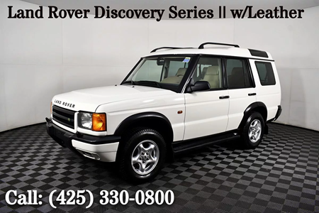 2000 Land Rover Discovery Series II w/Leather