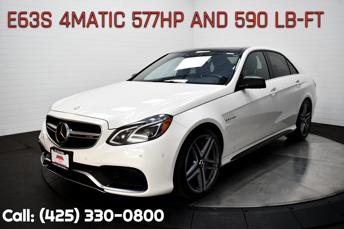 2016 Mercedes-Benz AMG E 63 S 4MATIC Sedan