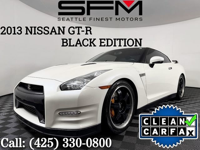 Pearl White 2013 Nissan GT-R Coupe All-Wheel Drive Automatic