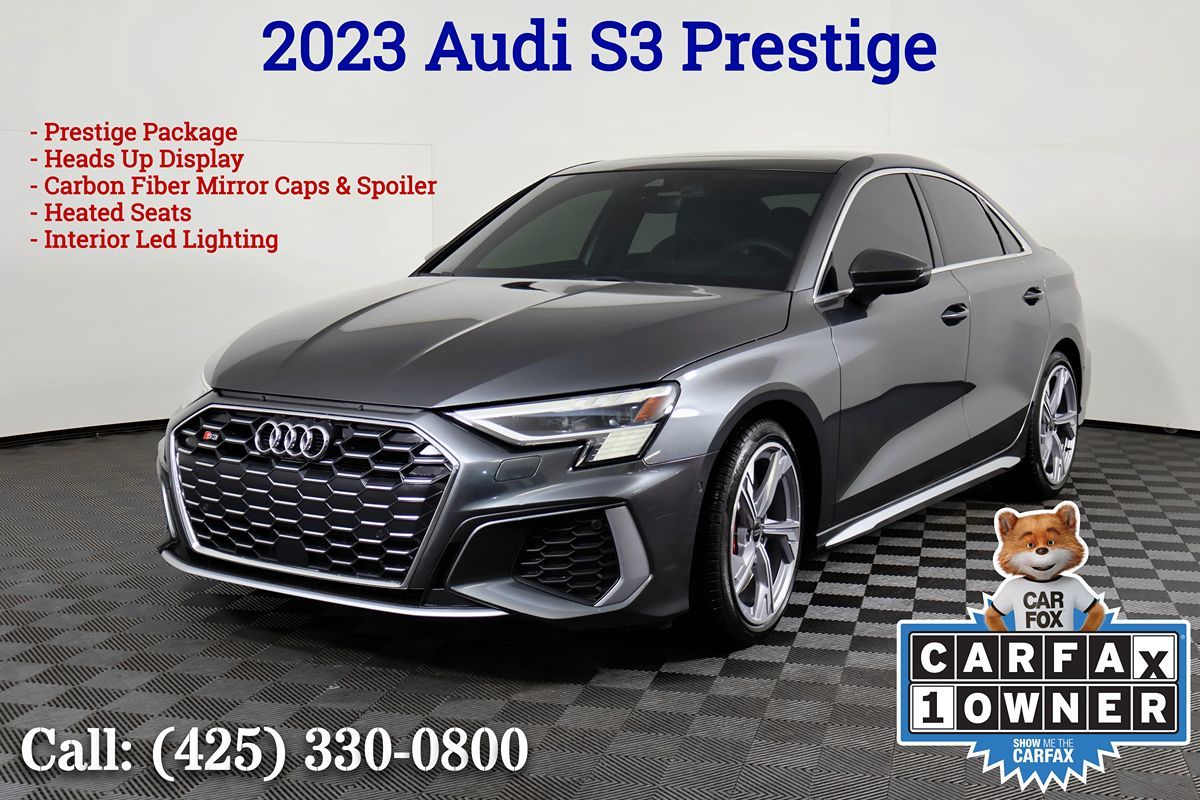 2023 Audi S3 2.0 TFSI Prestige quattro S tronic's photo
