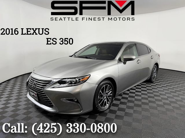 Silver 2016 Lexus ES 350 FWD Sedan Front-Wheel Drive Automatic