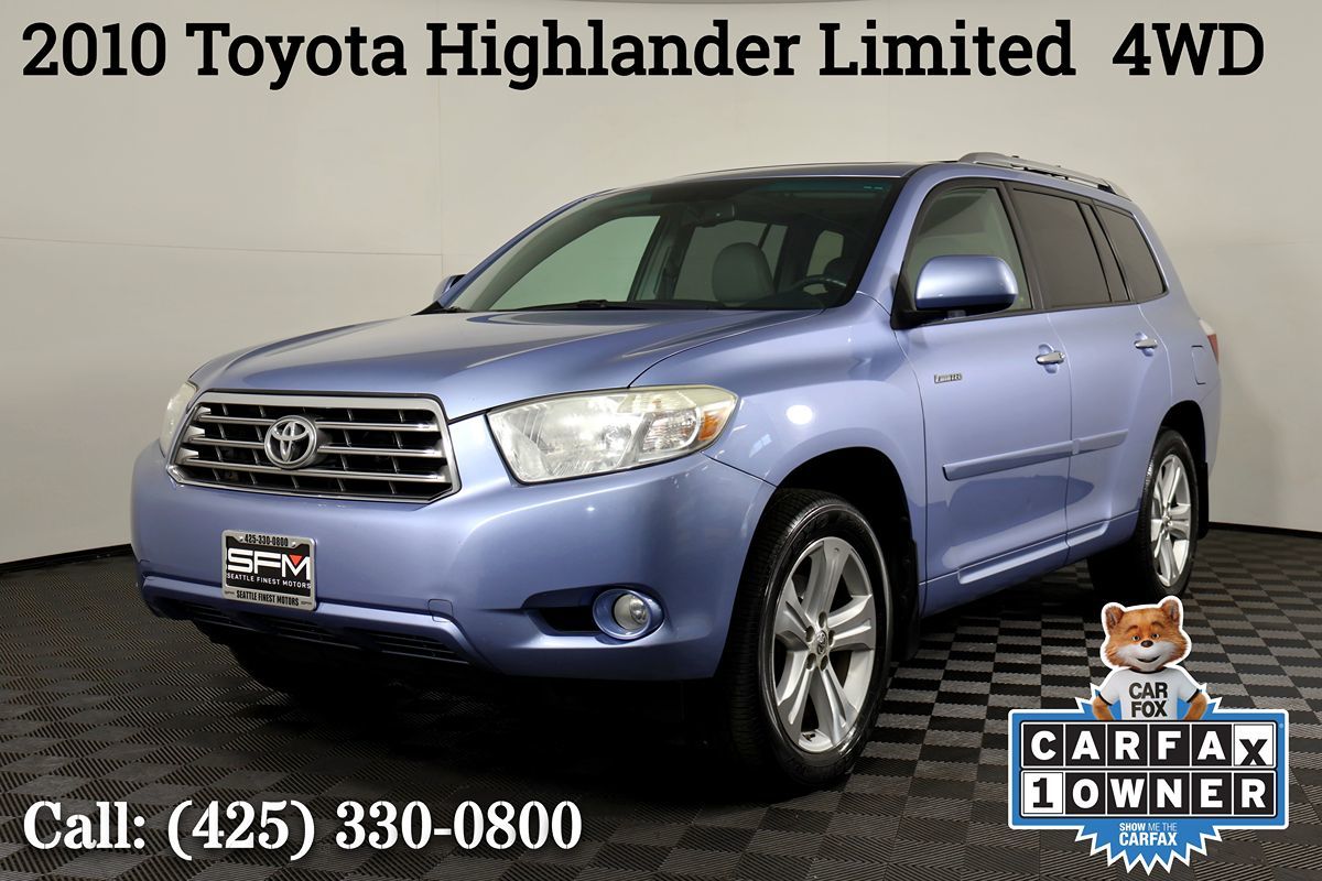 2010 Toyota Highlander Limited w/3rd Row Seat 4x4 V6's photo