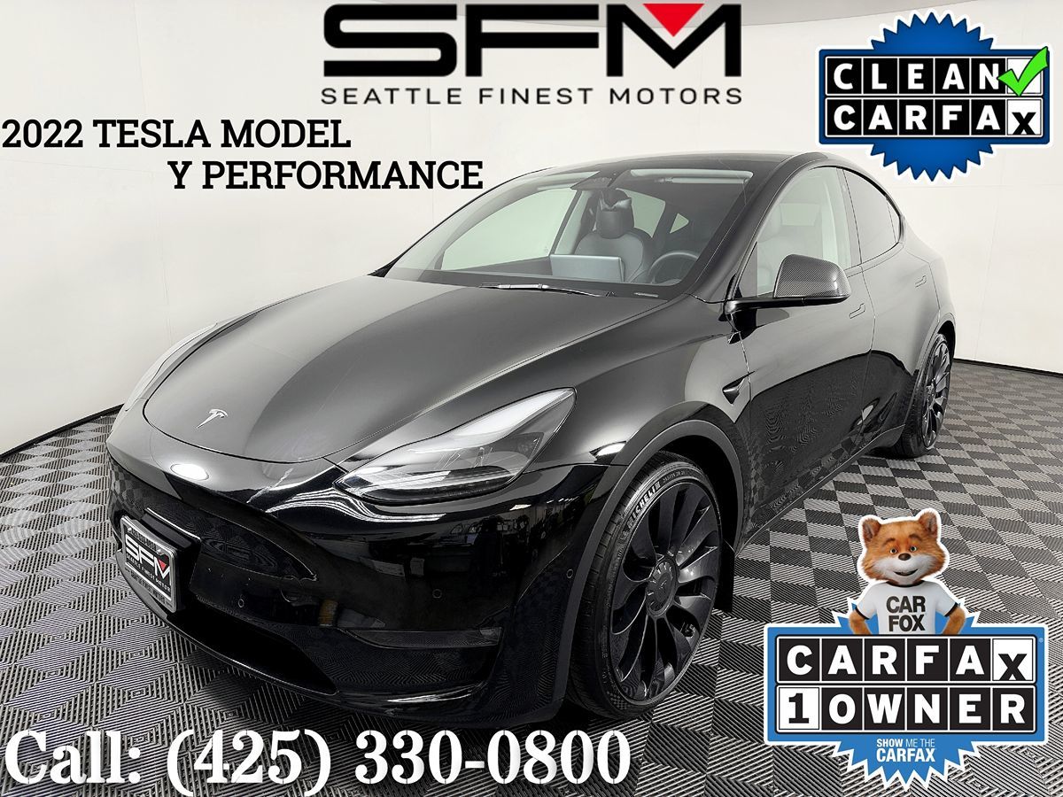 2022 Tesla Model Y Performance Dual Motor All-Wheel Drive's photo