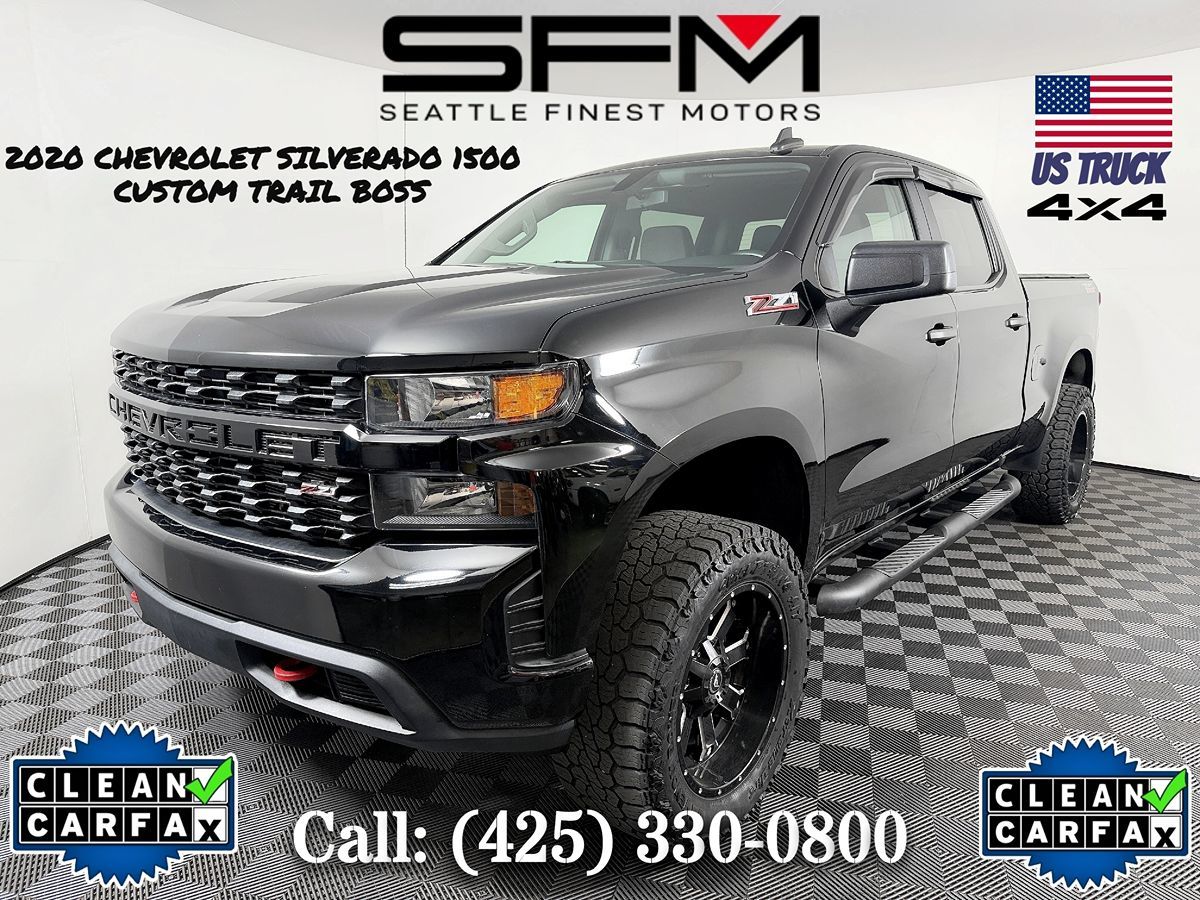 2020 Chevrolet Silverado 1500 Custom Trail Boss 4WD Crew Standard Box's photo