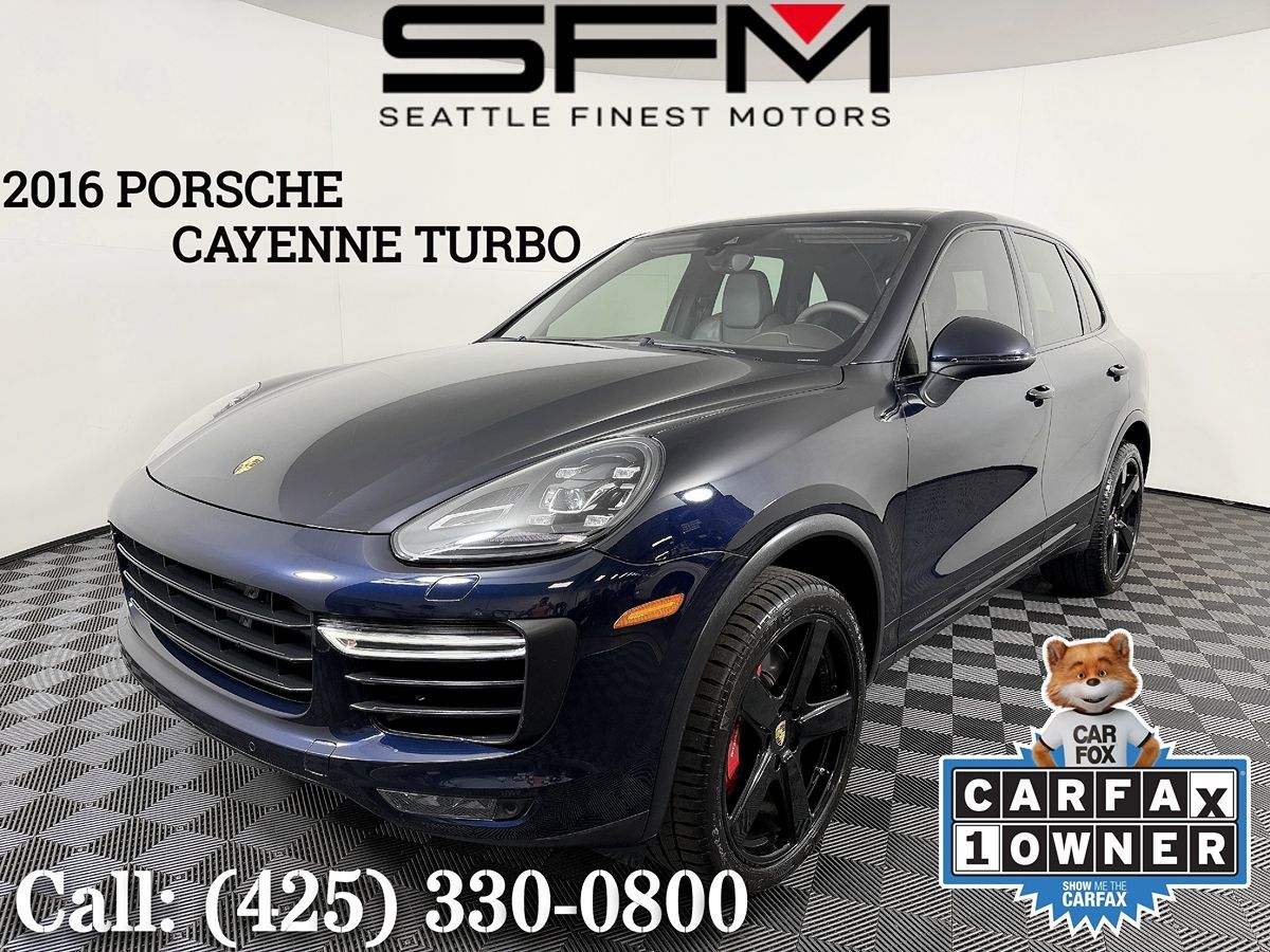 2016 Porsche Cayenne Turbo's photo