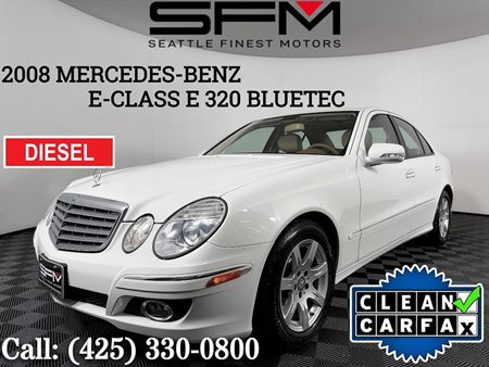 2008 Mercedes-Benz E320 BlueTec Sedan Cannot Be Registered In CA, NY, VA,