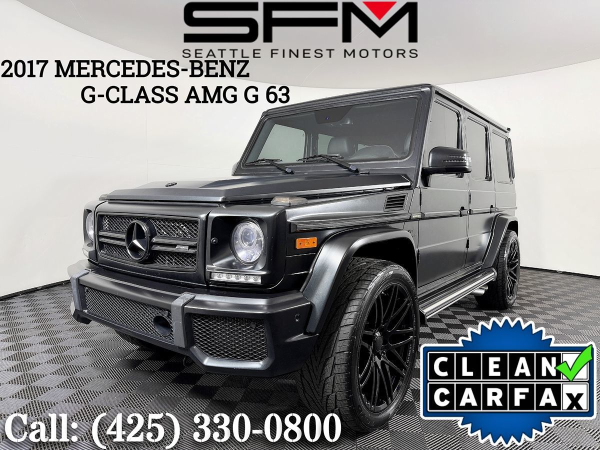 2017 Mercedes-Benz AMG G 63 4MATIC SUV