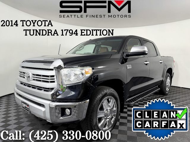 Attitude Black Metallic 2014 Toyota Tundra Pickup Truck Four-Wheel Drive Automatic