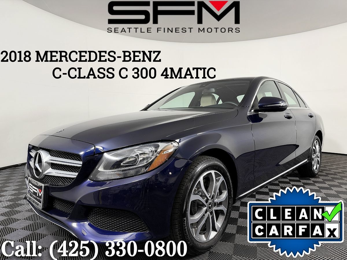 2018 Mercedes-Benz C 300 4MATIC Sedan