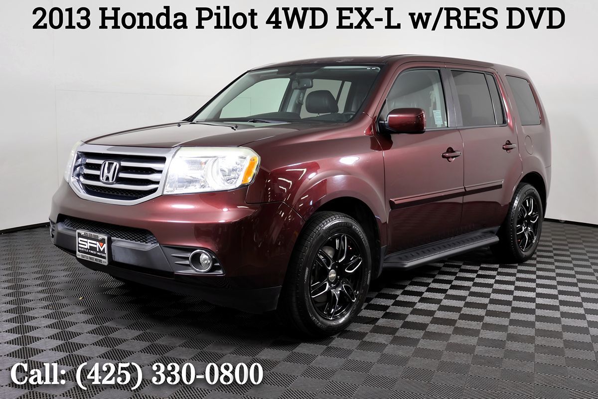 2013 Honda Pilot 4WD EX-L w/RES DVD