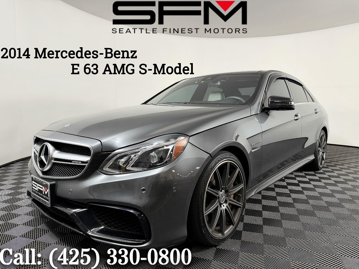 2014 Mercedes-Benz E 63 AMG S-Model Sedan 4MATIC