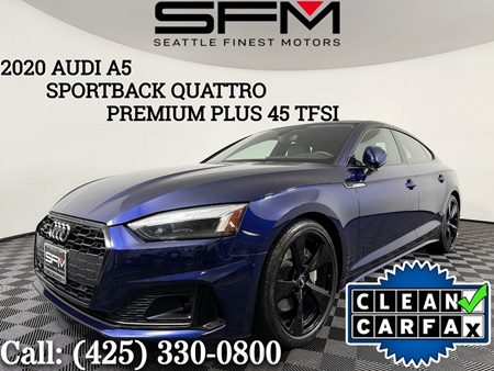 Sold 2020 Audi A5 Sportback Premium Plus