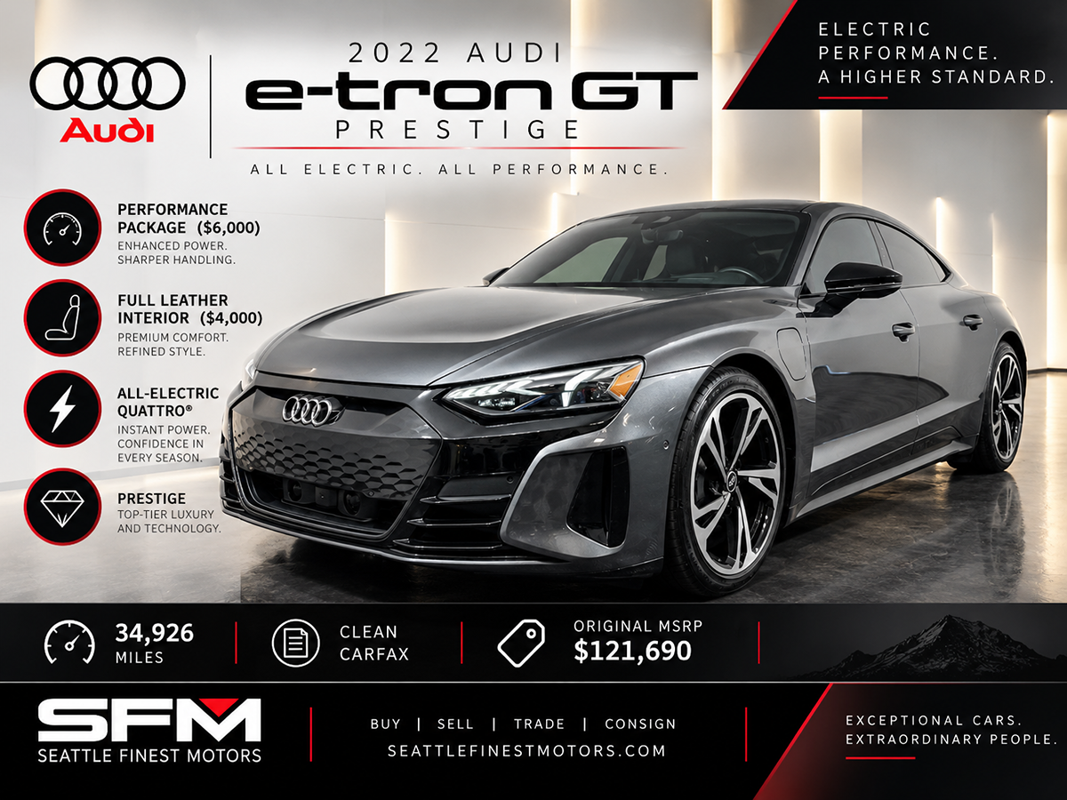 2022 Audi e-tron GT Prestige