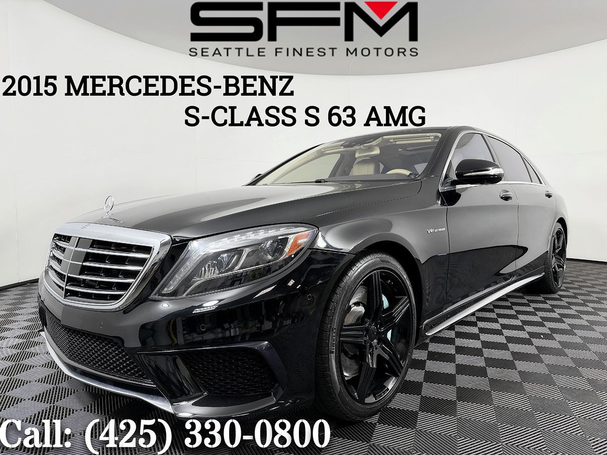 2015 Mercedes-Benz S 63 AMG 4MATIC Sedan