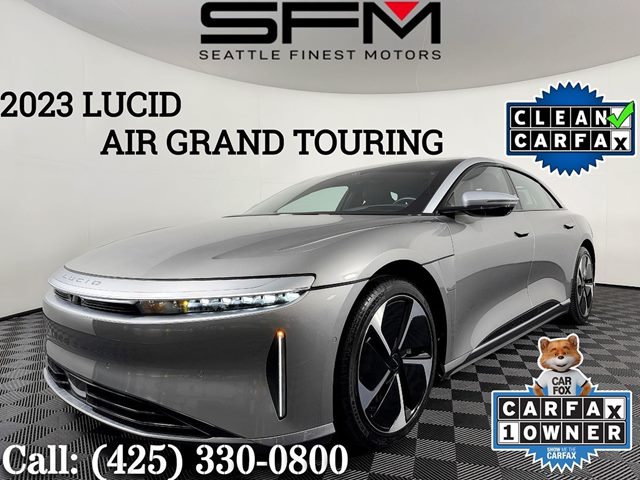 Gray 2023 Lucid Air Sedan All-Wheel Drive Automatic