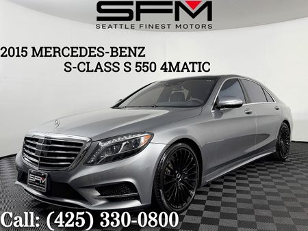 2015 Mercedes-Benz S 550 4MATIC Sedan