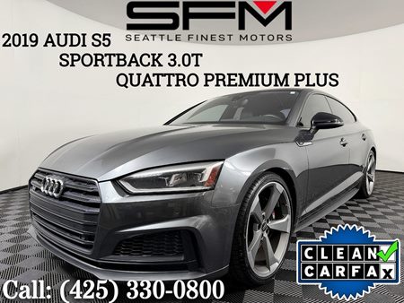 2019 Audi S5 Sportback Premium Plus