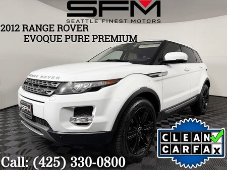 2012 Land Rover Range Rover Evoque Pure Premium