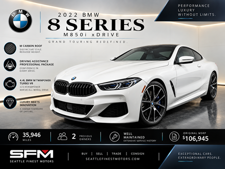 2022 BMW 8 Series M850i xDrive