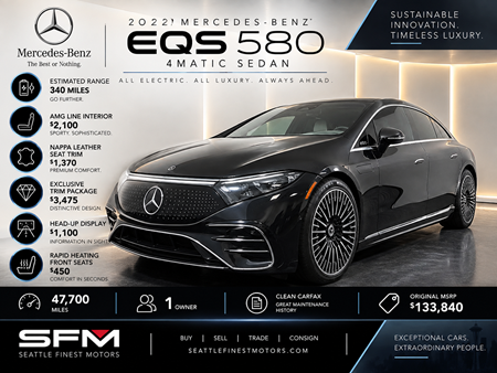 2022 Mercedes-Benz EQS 580 4MATIC Sedan