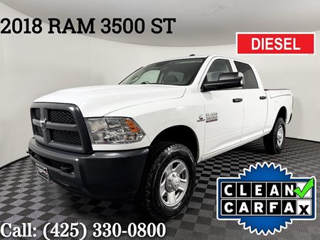 2018 Ram 3500 Tradesman 4x4 Crew Cab 6'4" Box
