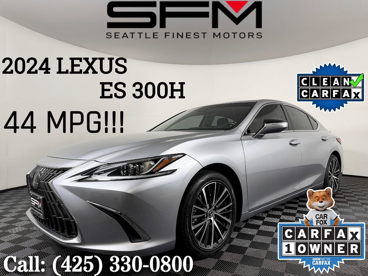 Iridium 2024 Lexus ES Hybrid Sedan Front-Wheel Drive Automatic