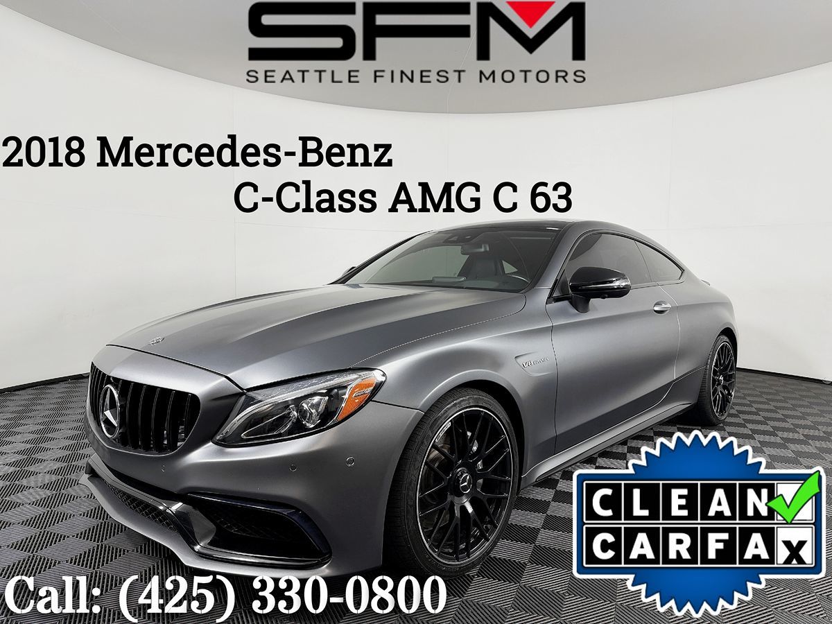 2018 Mercedes-Benz AMG C 63 Coupe
