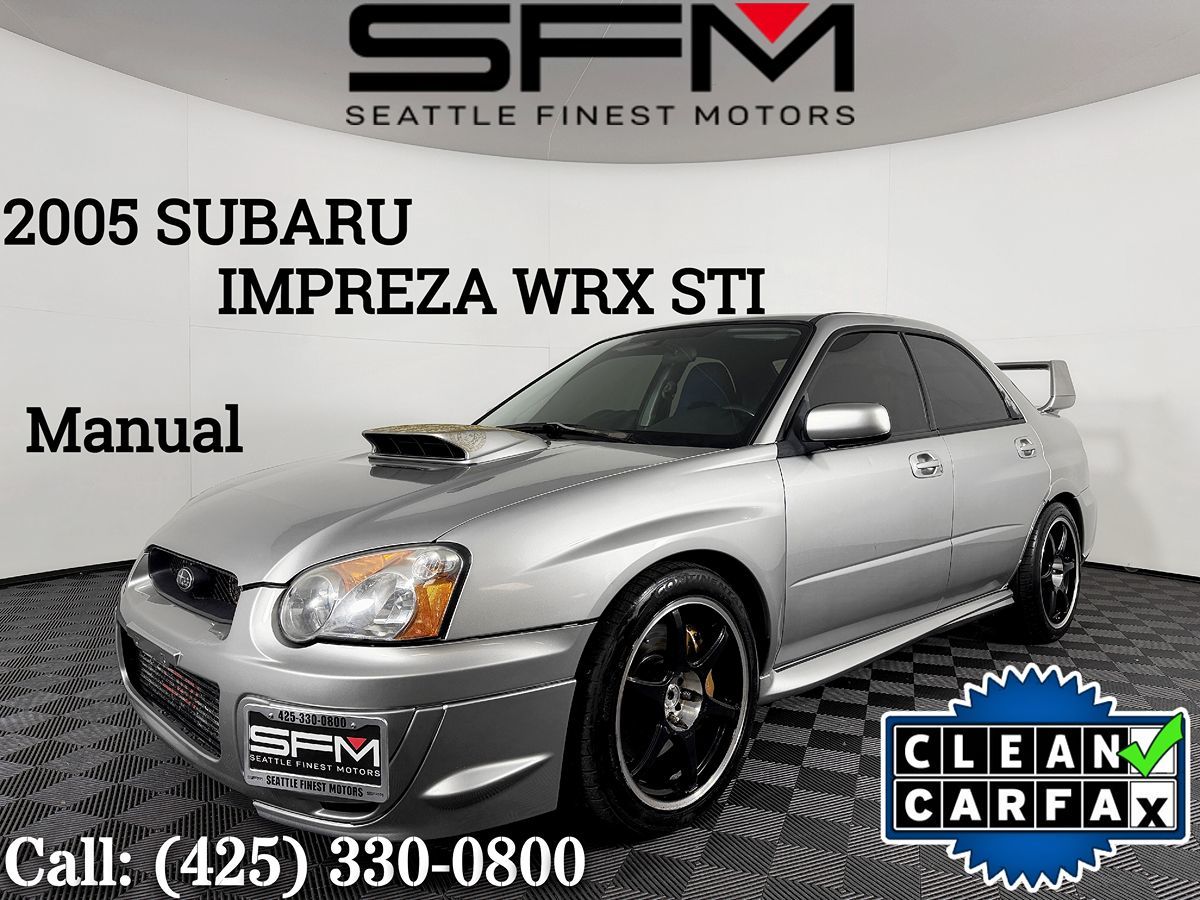 2005 Subaru Impreza Sedan (Natl) WRX STi w/Silver Wheels