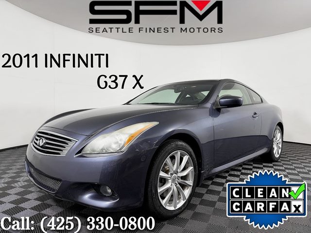 Blue Slate 2011 INFINITI G37 Coupe All-Wheel Drive Automatic