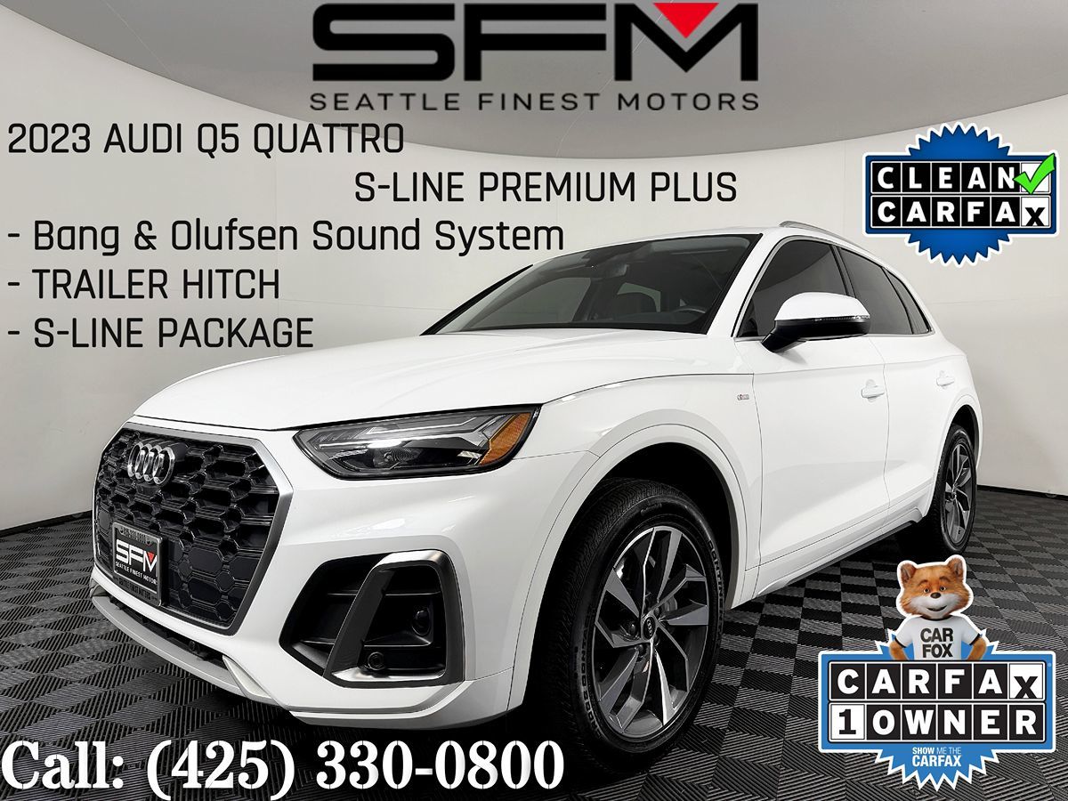Ibis White 2023 Audi Q5 SUV / Crossover All-Wheel Drive Automatic