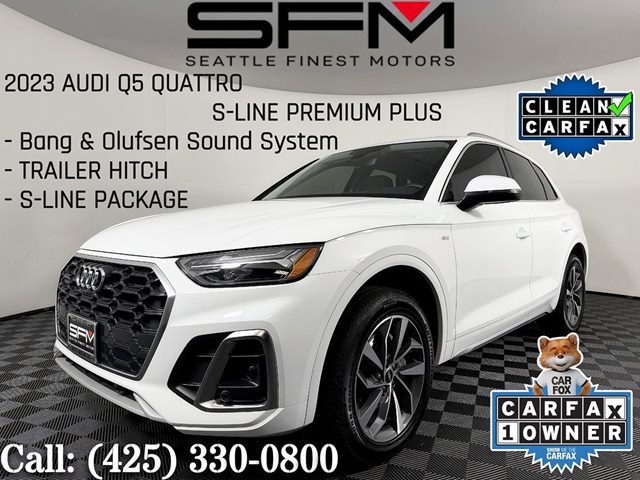 Ibis White 2023 Audi Q5 SUV / Crossover All-Wheel Drive Automatic