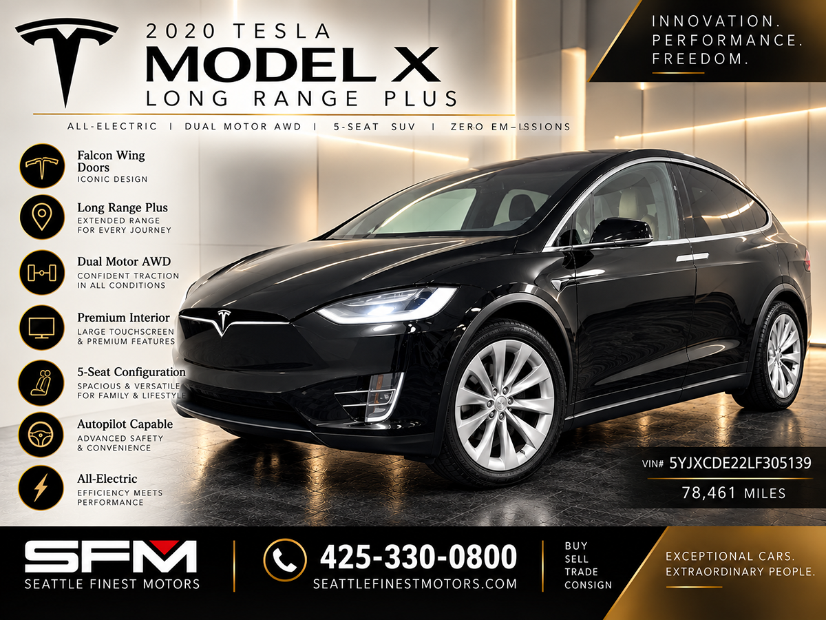 2020 Tesla Model X Long Range Plus