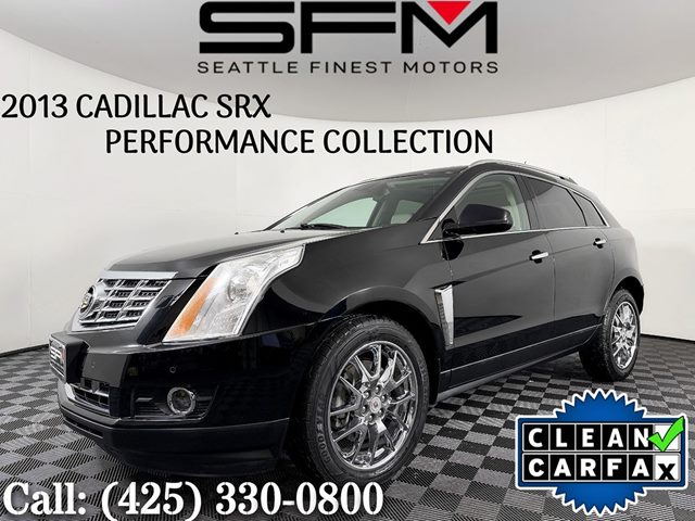 Black 2013 Cadillac SRX SUV / Crossover Front-Wheel Drive Automatic