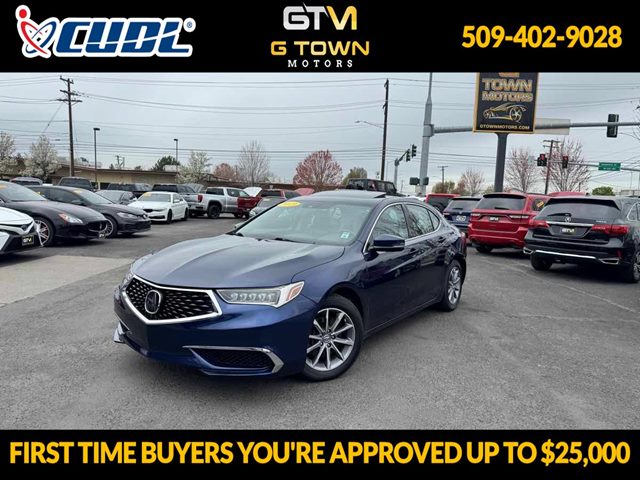 Fathom Blue Pearl 2019 Acura TLX FWD Sedan Front-Wheel Drive Automatic