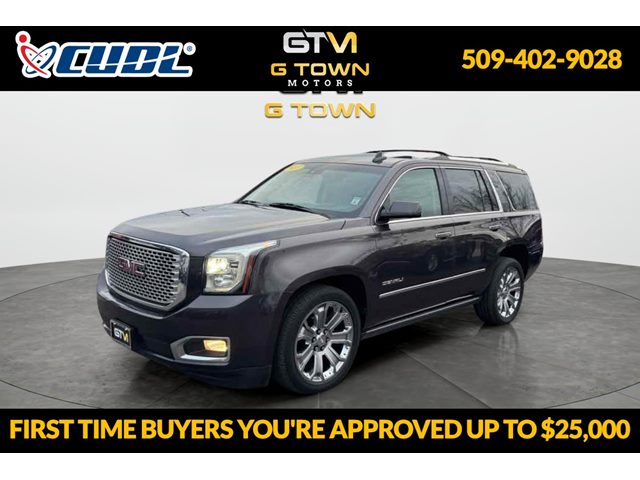 Gray (Iridium Metallic) 2017 GMC Yukon Denali 4WD SUV / Crossover Four-Wheel Drive Automatic
