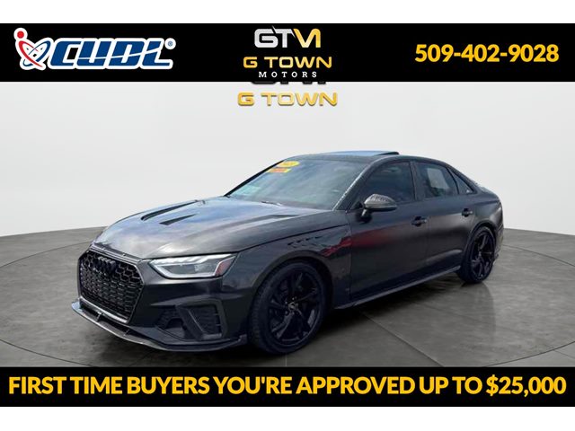 Ibis White 2021 Audi S4 3.0T quattro Premium Plus AWD Sedan All-Wheel Drive Automatic