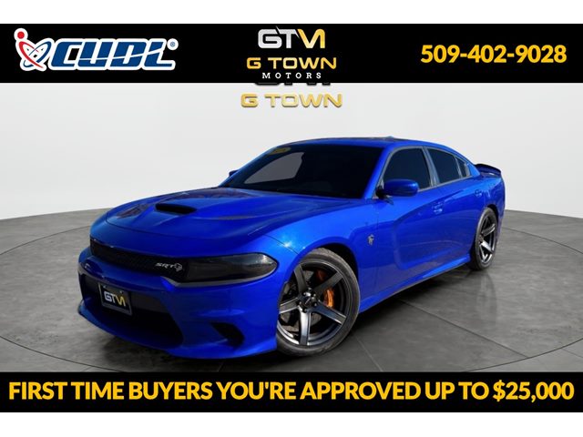 Indigo Blue 2018 Dodge Charger SRT Hellcat RWD Sedan Rear-Wheel Drive Automatic
