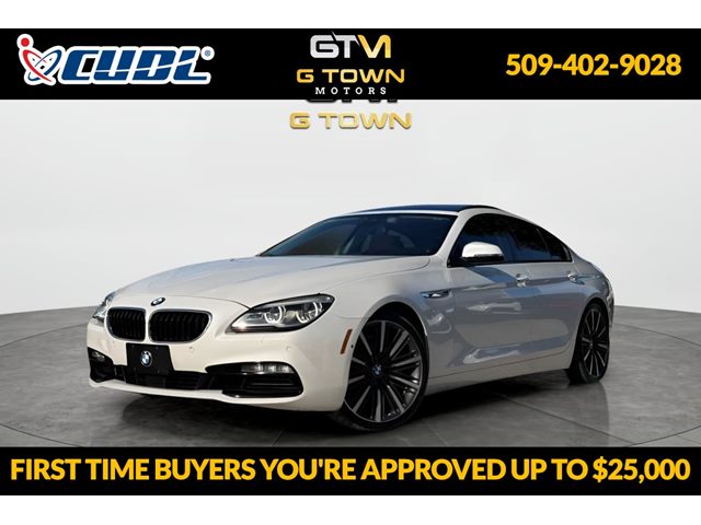 Mineral White Metallic 2016 BMW 6 Series Sedan All-Wheel Drive Automatic