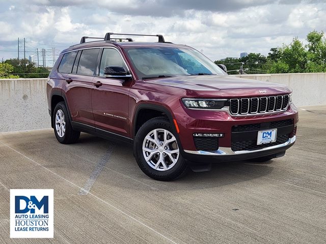 Velvet Red Pearlcoat 2022 Jeep Grand Cherokee L Limited 4WD SUV / Crossover Four-Wheel Drive Automatic